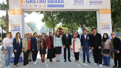 Antakya Gastro Bahar Festivali Açıldı