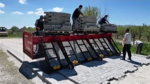 Çivril Belediyesi Modern Makine ile Hizmette Yenilik Sağladı