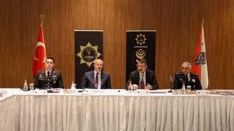Çanakkale'de Narkotik Suçlarla Mücadele Toplantısı