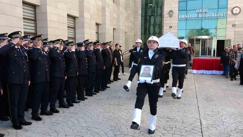 Ordu’da Trafik Kazasında Polis Şehit Oldu