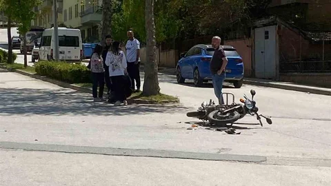 Kastamonu'da Motosiklet Kazası Oldu
