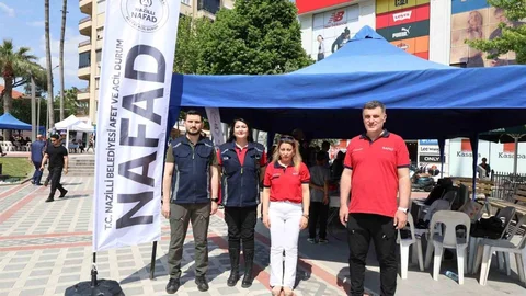 Nazilli'de NAFAD Standı İlgi Gördü