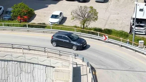 Kırıkkale'de Trafik Kaçışı Kamerada