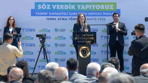 Tekirdağ'da Su Depolama Kalitesi Artıyor