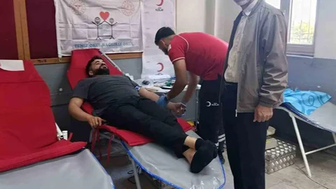 Kızılay Dicle'de Kan Bağışı Etkinliği