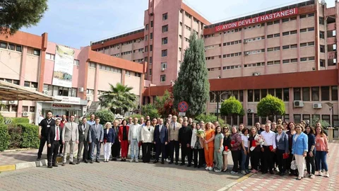 Aydın'da Devlet Hastanesi'ne Veda Programı