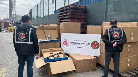 Gümrük Muhafaza Ekipleri Kaçak Eşya Ele Geçirdi