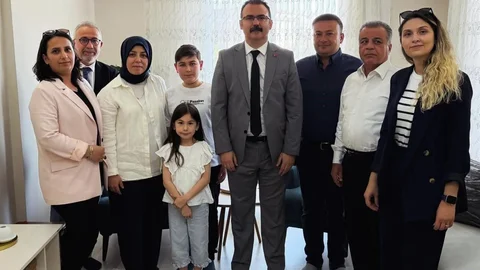 Kaymakam Ateş Öğrencilere Destek Verdi