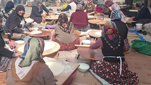 Hisarcık'ta Gözleme Hayrı Düzenlendi
