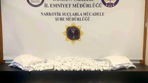 Samsun'da Uyuşturucu Hap Operasyonu