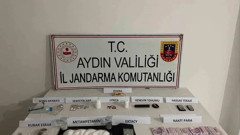 Germencik'te Uyuşturucu Baskını Yapıldı