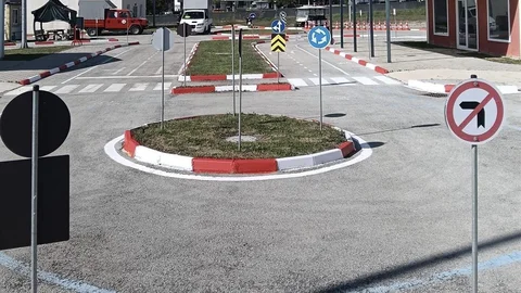 Uşak'ta Çocuk Trafik Parkı Yenileniyor