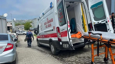 Sinop'ta Yük Asansörü Koptu