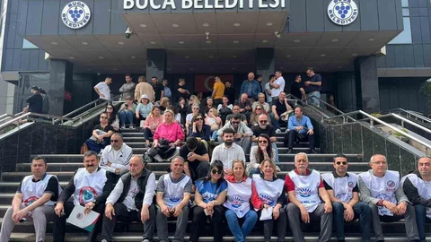 Buca Belediyesinde Memur Eylemi Devam Ediyor