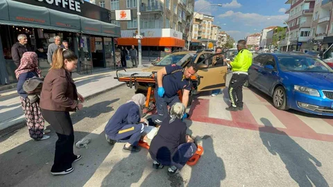 Karaman'da Motosiklet Kazası Gerçekleşti
