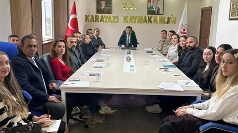 Karayazı'da Ters Lale Festivali Hazırlığı
