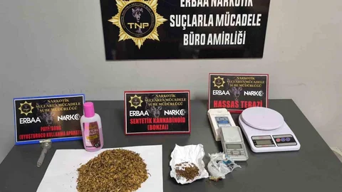 Erbaa'da Narkotik Operasyonu Gerçekleşti