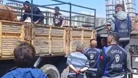 Sincan'da Kaçak Ahır Denetimi Yapıldı
