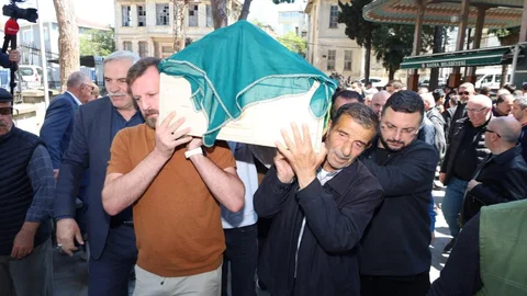 Samsun'da Motosiklet Kazası Sonrası Cenaze Töreni