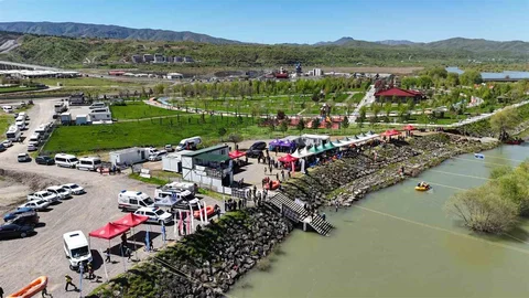 Bingöl’de Rafting Heyecanı Başladı