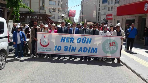 Kilis'te Farkındalık Yürüyüşü Düzenlendi