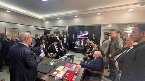 MHP Gaziantep'te Yeni İl Başkanı Ziyareti