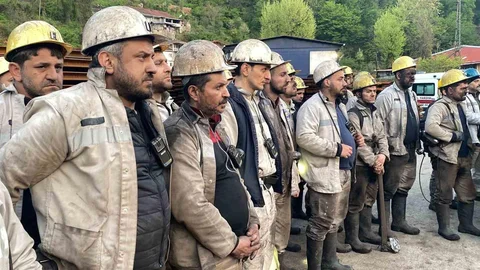 Zonguldak'ta Maden Tatbikatı Gerçekleşti