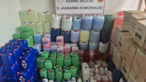 Uzunköprü'de Sahte Deterjan Operasyonu