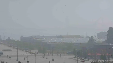 Samsun'da Pus ve Sis Etkili Olmaya Devam Ediyor
