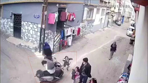 Gaziantep’te Motosiklet Kazası Yaşandı