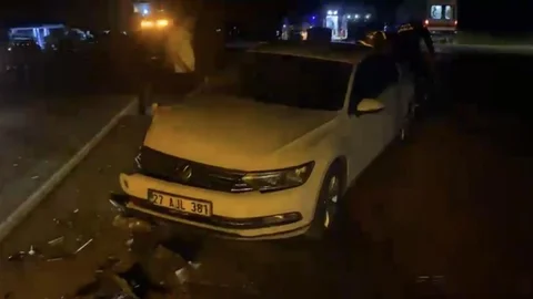 Osmaniye'de Tanker ve Otomobil Kazası