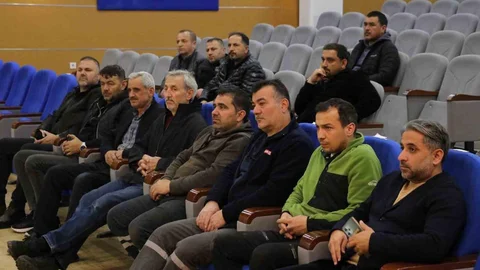Düzce'de Sanayi Sitesi Açılışı Öncesi Toplantı