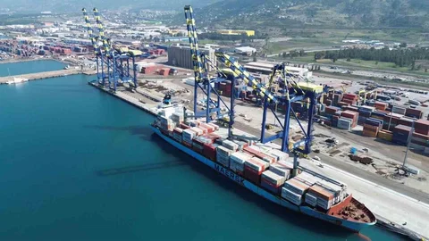 Limanlarda Nisan Ayında Rekor Yük Elleçlendi