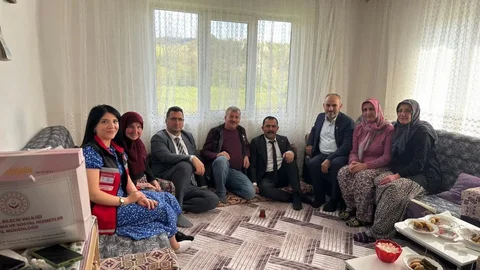 Bilecik'te Şehit Ailesine Ziyaret Gerçekleşti