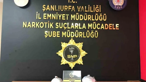 Şanlıurfa'da Uyuşturucu Operasyonu