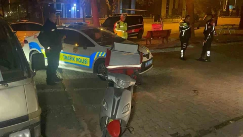 Karaman'da Motosiklet Sürücüsüne Ceza Yağdı