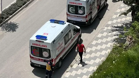 Elazığ'da Motosiklet Kazası