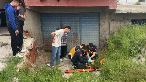 Aksaray'da Çocuk Balkondan Düştü