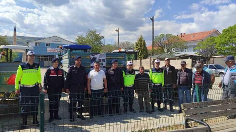 Gediz'de Trafik Haftası Etkinliği
