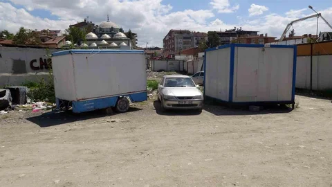 Malatya'da Konteyner Kazası