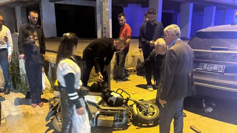 Batman'da Motosiklet Kazası