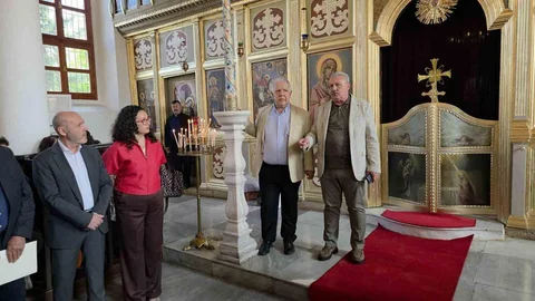Edirne'de Kilisedeki Dil Tartışması