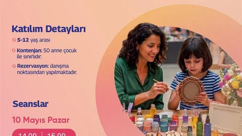 Forum Erzurum'da Anneler Günü Etkinliği