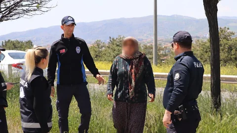 Kırıkkale'de Dilenci Denetimi Yapıldı