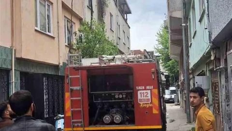 Bursa'da Ev Yangını Paniğe Neden Oldu