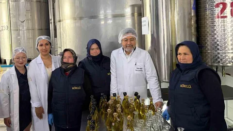Balıkesir'de Zeytinyağı Tesisleri Ziyareti