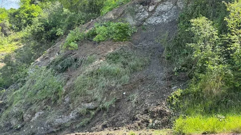 Zonguldak'ta Heyelan Olayı Yaşandı