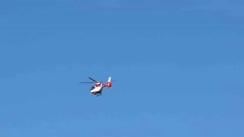Van'da Helikopter Ambulans Seferi