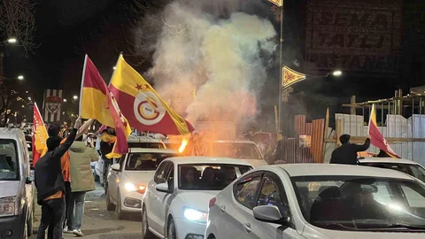 Kars'ta Galatasaray Coşkusu Yaşandı