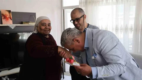 Kırşehir'de Anneler Günü Ziyareti